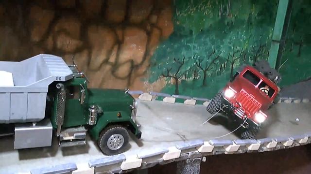 RC CONSTRUCTION SITE, TRANSPORT FROM OLD RC TANK, RC PANZER