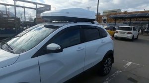 Автобокс LUX IRBIS 175 белый глянец  450 L