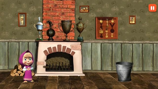 ماشا تقوم بتنظيف الجوائز Маша делает хорошую работу, добавляя призы с Машей смотреть онлайн