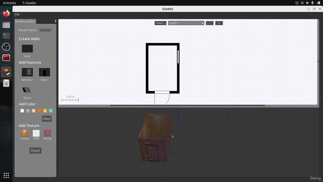 6.002 Build and Save a World in the Gazebo Building Editor смотреть онлайн