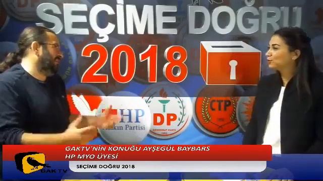 Ayşegül Baybars, HP MYO üyesi GAK TV'de | Seçim 2018 | Bölüm 23 смотреть онлайн