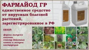 Фармайод - обзор