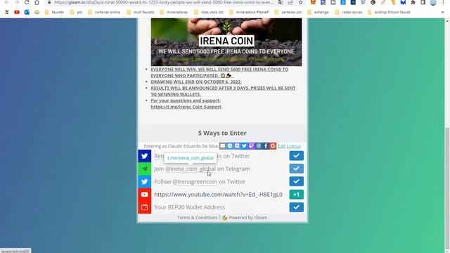 gleam Irena pagando todos em ate 3 dias смотреть онлайн
