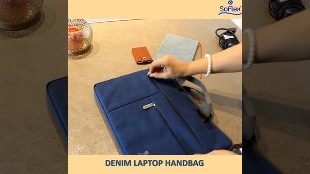 Soflex Denim Laptop Handbag LB0002 смотреть онлайн