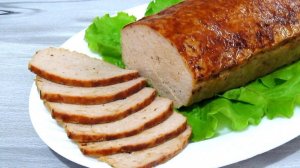 Мясной Хлеб - самый простой рецепт вкусной домашней колбасы.