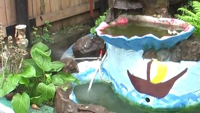 Отопительный насос на фонтан. Испытание и наладка смотреть онлайн