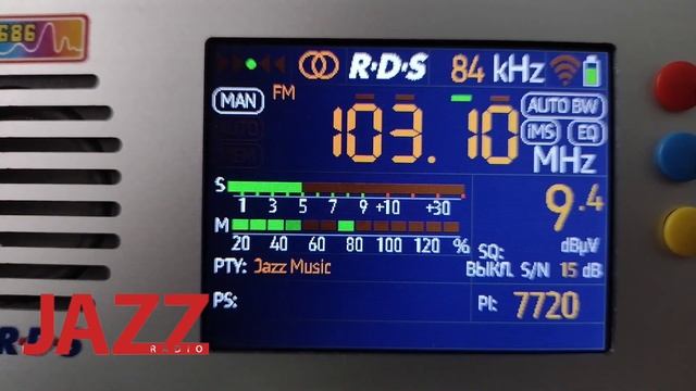 Радио Jazz Симферополь 103.1 МГц,2 кВт ~ 1350 км смотреть онлайн