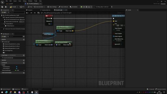UE5 - Line Trace From Camera