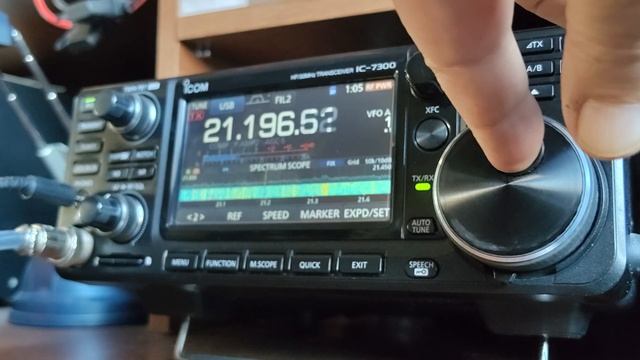 IC-7300. Что такое OVF и как с ним бороться. Часть первая. День. смотреть онлайн