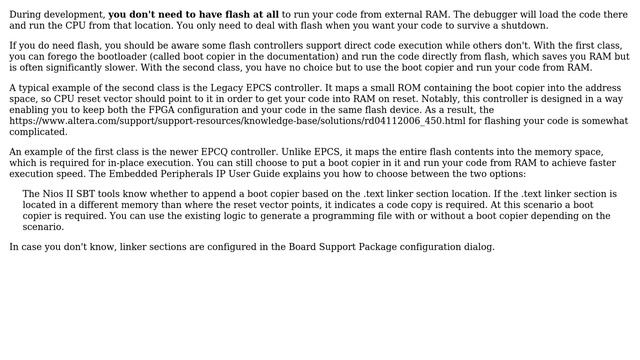 Electronics: Can I run my Nios II from program in SRAM or SDRAM, how? (2 Solutions!!) смотреть онлайн
