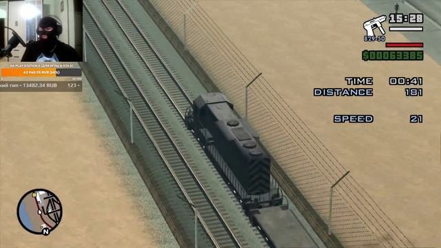 Прохождение GTA The Challenge San Andreas новая 1.6 версия (100%) - Стрим #8 смотреть онлайн