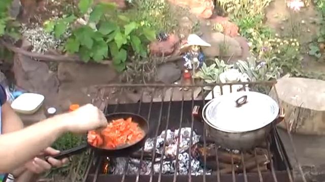 Суп с шамбалой на костре. Пажитник сенной смотреть онлайн