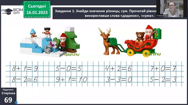 Назви компонентів дії віднімання. Математика смотреть онлайн