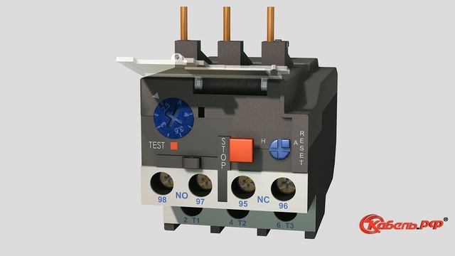 Тепловое реле. Конструкция теплового реле смотреть онлайн