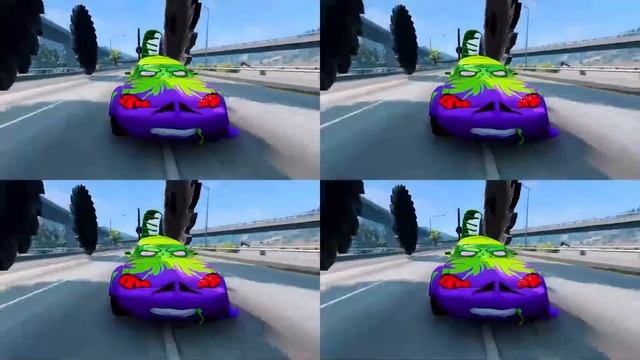 The Lightning McQueen BeamNG.drive Coffin Dance смотреть онлайн