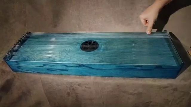 Монохорд Оникс синий с шестилистником | Музыкальный инструмент для медитации смотреть онлайн