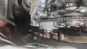 Toyota hybrid A25A -FXS Engine timing chain installation
