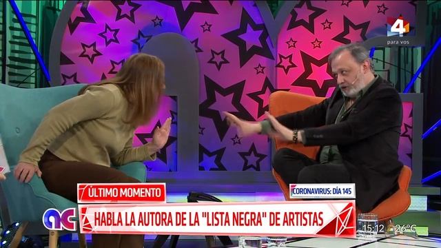 Algo Contigo - Polémica por lista negra de artistas: Brenda Accinelli da la cara смотреть онлайн