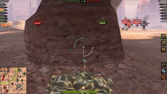 Tăng hạng nhẹ Type 62 | World Of Tanks Blitz смотреть онлайн