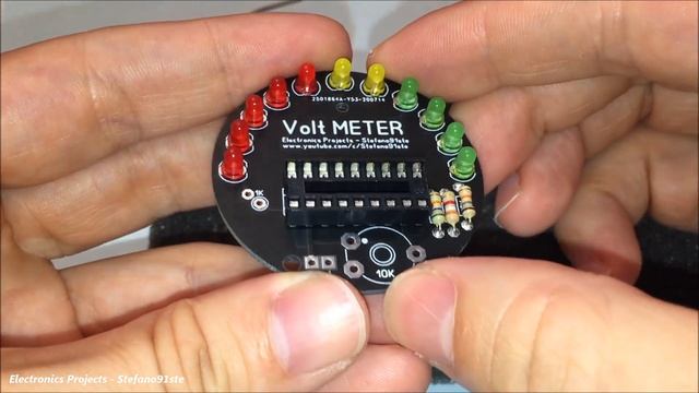LED Volt Meter LM3914 for Tuning Cars - PCB Tutorial смотреть онлайн