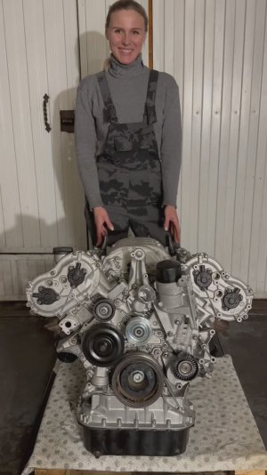 Сборка двигателя Mercedes-Benz GL-Class m273.963 
V8 - 5.5L Часть 4