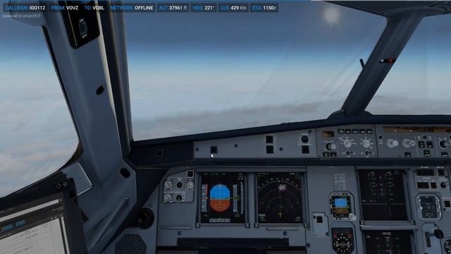 [X-Plane 11] FFA320 | Visakhapatnam ✈ Bengaluru | Active Sky XP + XVISION Testing! смотреть онлайн