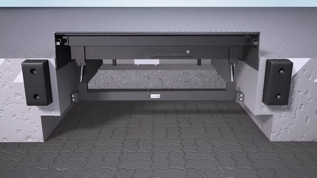 Уравнительная платформа Alutech TL. Безопасность эксплуатации два подъемных цилиндра смотреть онлайн