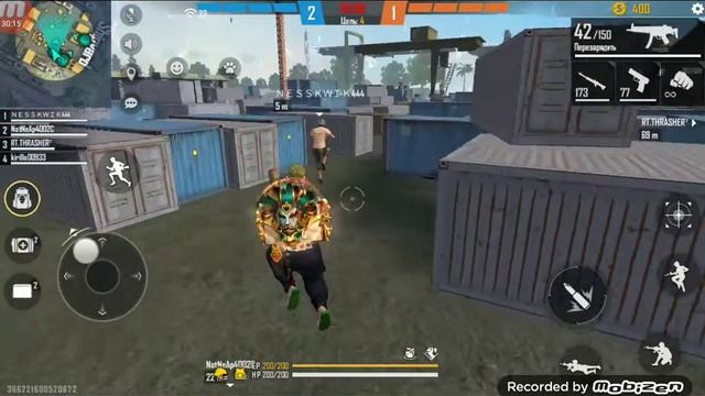 поднимаю 1 золото в бо рейтинг во фри фаер (FREE FIRE) смотреть онлайн