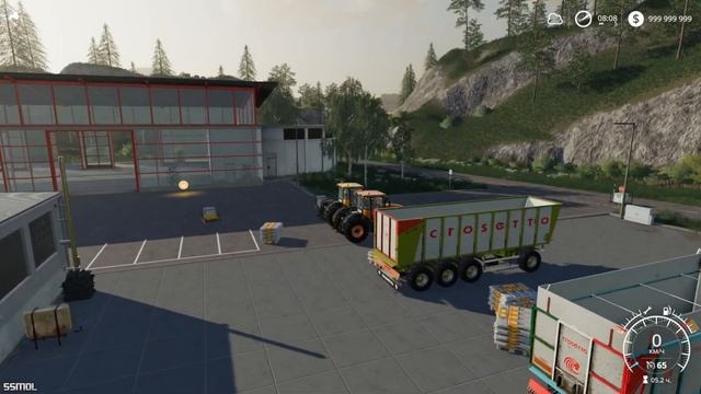 Farming Simulator 2019 mods FASTRAC 4000 & CROSETTO PACK смотреть онлайн