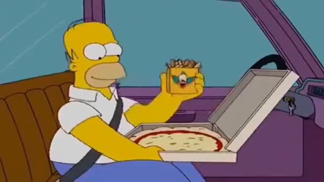 Homer's Last Meals Before His Diet смотреть онлайн