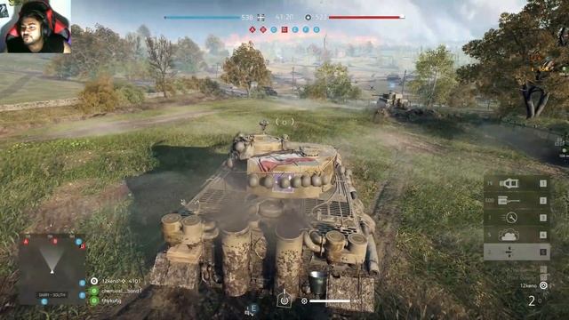 Battlefield V Tiger VS T34 Tank