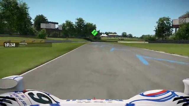 Project CARS 2 : Porsche 911 GT1 - Road America - Keyboard смотреть онлайн