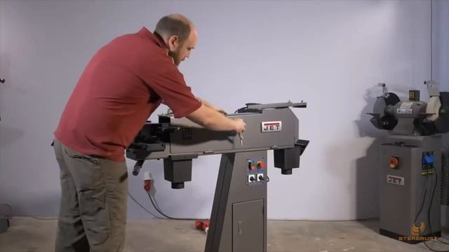 Ленточный шлифовальный станок JET DSAN4-3