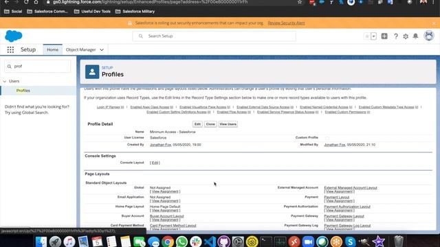 Salesforce Summer 20 Minimum Perms смотреть онлайн