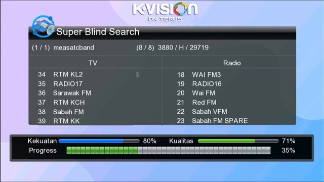 Tracking Parabola || Satelit Measat 3 C Band Terbaru ||Desember 2022 смотреть онлайн