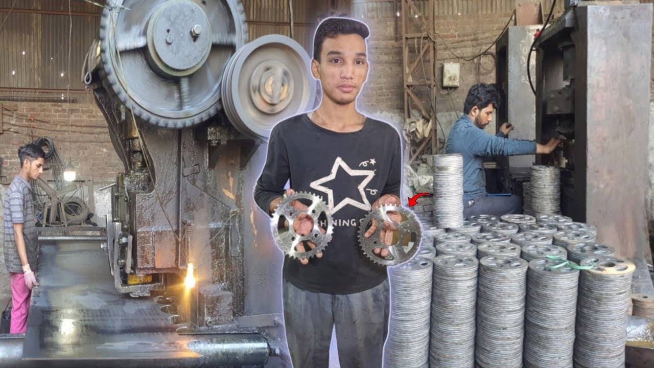 На заводе-изготовителе Шаг за шагом Завершается процесс изготовления Велосипедной звездочки смотреть онлайн