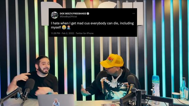 Doe Boy | Goes Back n Fourth w KD in the DMs + Reaction to Lebron James Support! смотреть онлайн