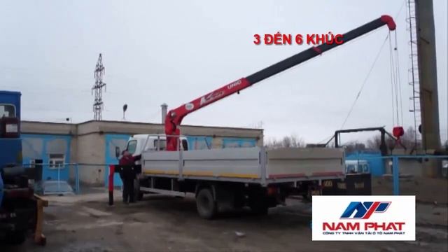 Cẩu Unic 370 Chuẩn EURO4 Giao Nhanh смотреть онлайн