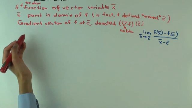 Gradient vector: epsilon-delta definition смотреть онлайн