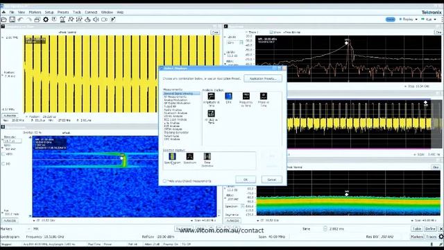Characterizing Radar using a Tektronix Real Time Spectrum Analyzer смотреть онлайн