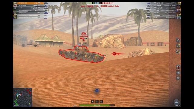 Играю на Е 100 в Tanks Blitz. #Танки #Е100 #летсплей. смотреть онлайн