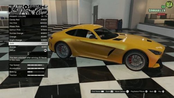 GTA 5 - Past DLC Vehicle Customization - Benefactor Schlagen GT (Mercedes AMG GT)