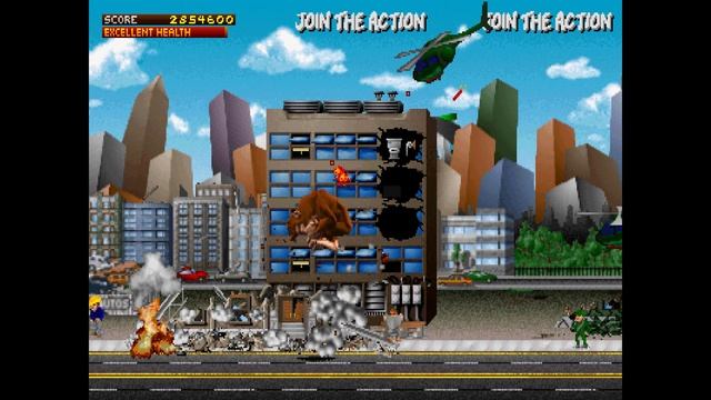 Rampage World Tour (1997) [Arcade] |  Game Refuge, Midway Games, Point Of View, Inc.