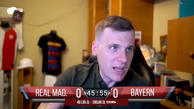 Real jest z symulacji i gra na bota na najłatwiejszym poziomie | Real 2:1 Bayern REAKCJE смотреть онлайн
