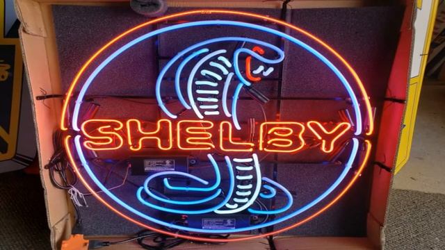 Shelby Neon Sign | Quality Neon Sign For Your Garage | Get Yours Now! смотреть онлайн