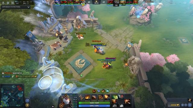 DOTA 2 Sniper with three rapiers, ДОТА 2 Снайпер с 3 рапирами, 2 vs 4 смотреть онлайн
