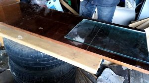 КАК Я РЕЖУ  СТЕКЛО БОЛГАРКОЙ. ЛЁГКИЙ СПОСОБ.