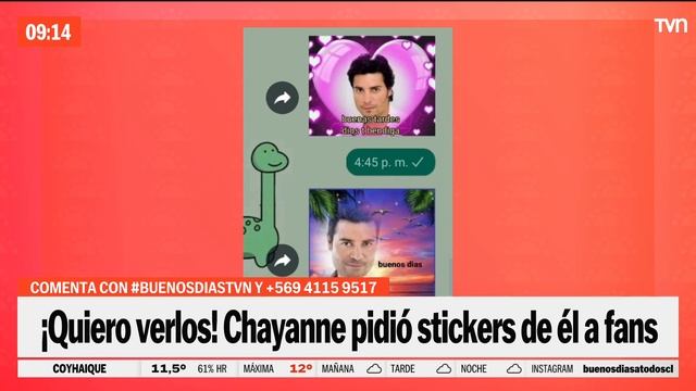 "¡Quiero verlos!": Chayanne se suma al furor de sus stickers en WhatsApp | Buenos días a todos смотреть онлайн