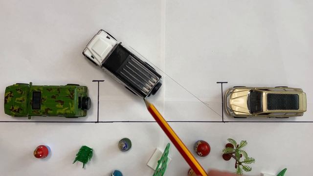 Параллельная парковка задним ходом в городе между машин слева. Как парковаться задом на экзамене? смотреть онлайн