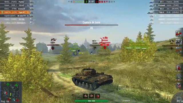World of Tanks Blitz Type 64 (mastery) смотреть онлайн